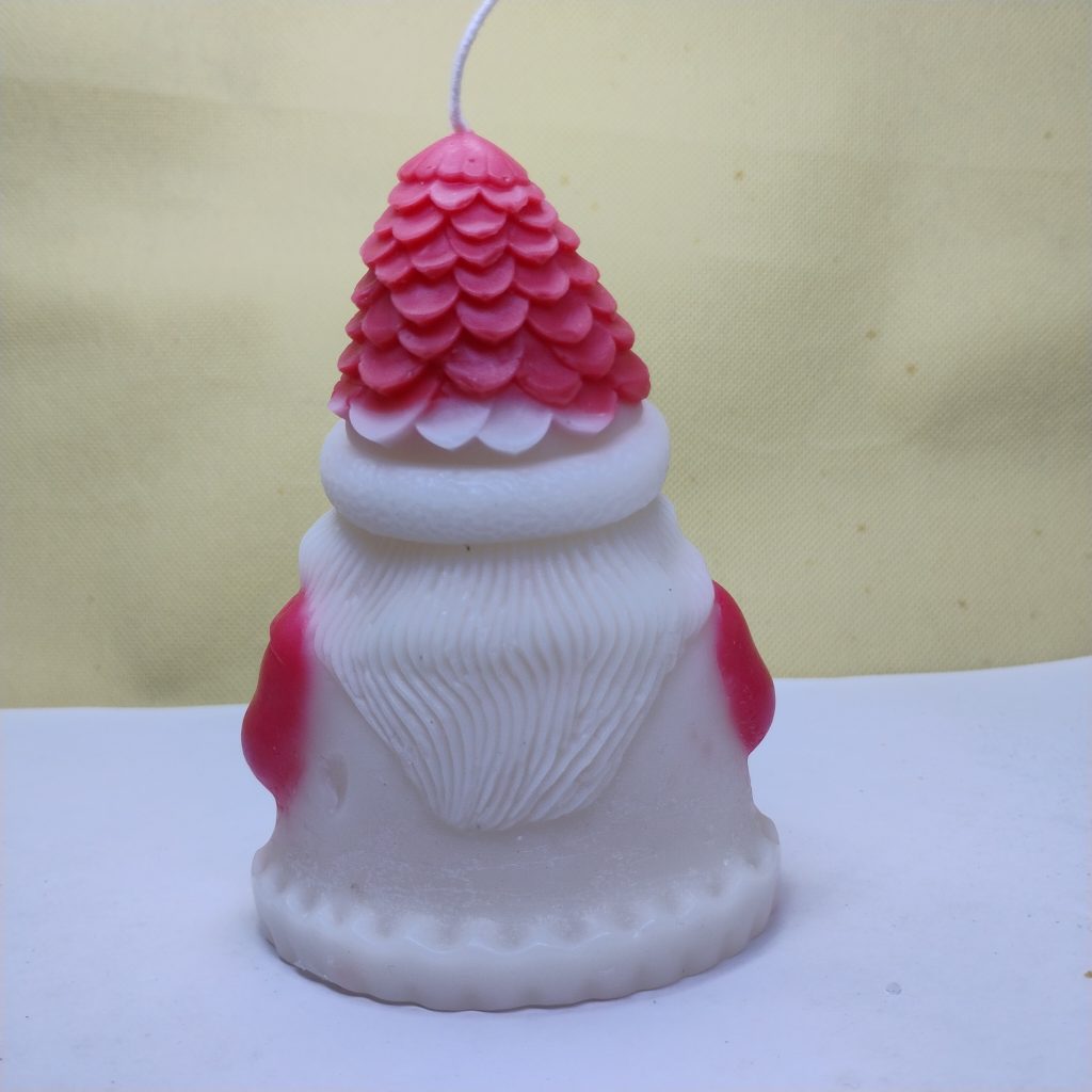 Christmas candle   (Santa candle)