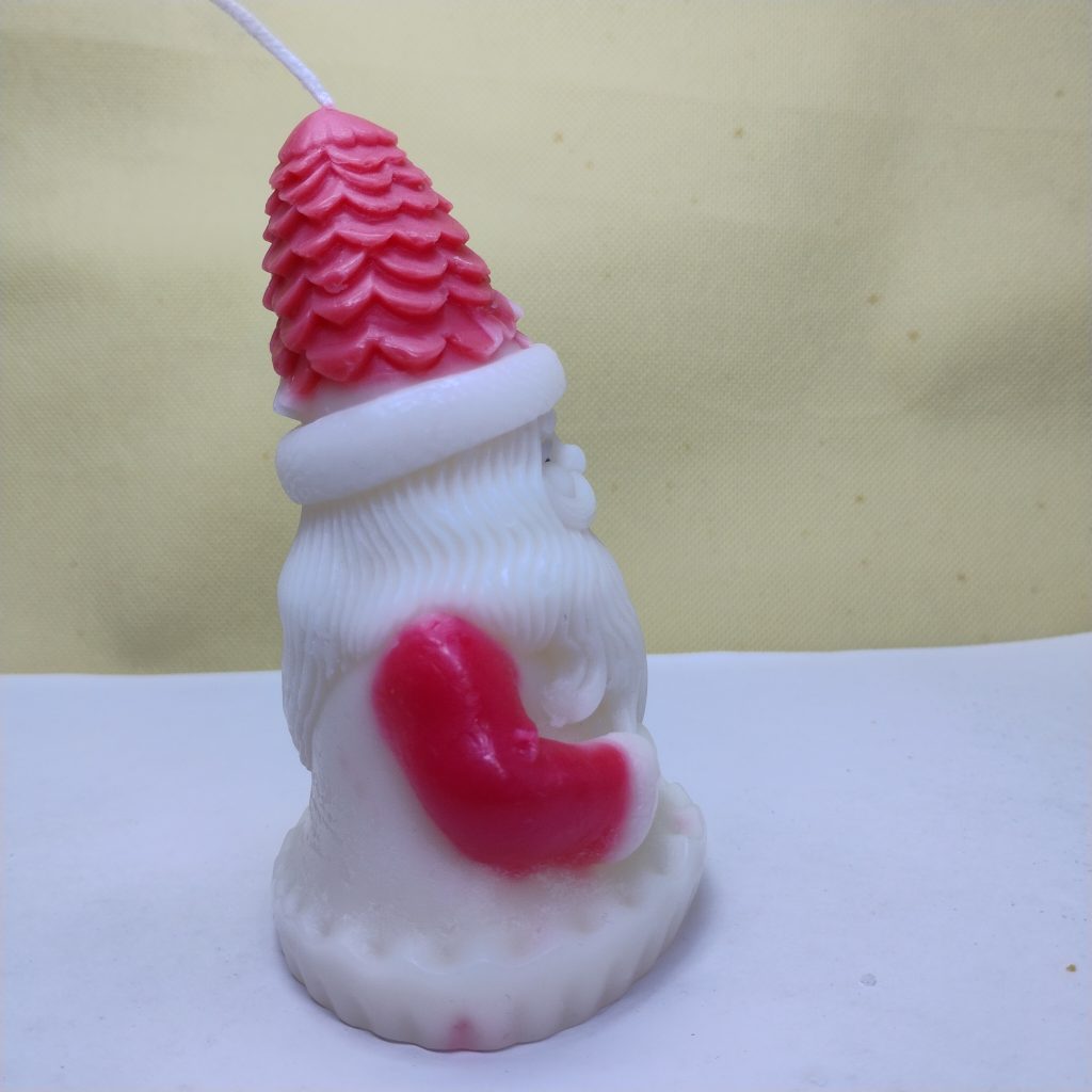 Christmas candle   (Santa candle)