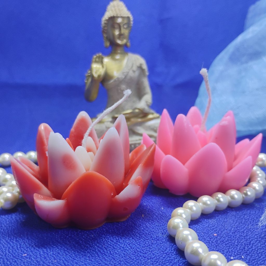 Succulent candle  #2